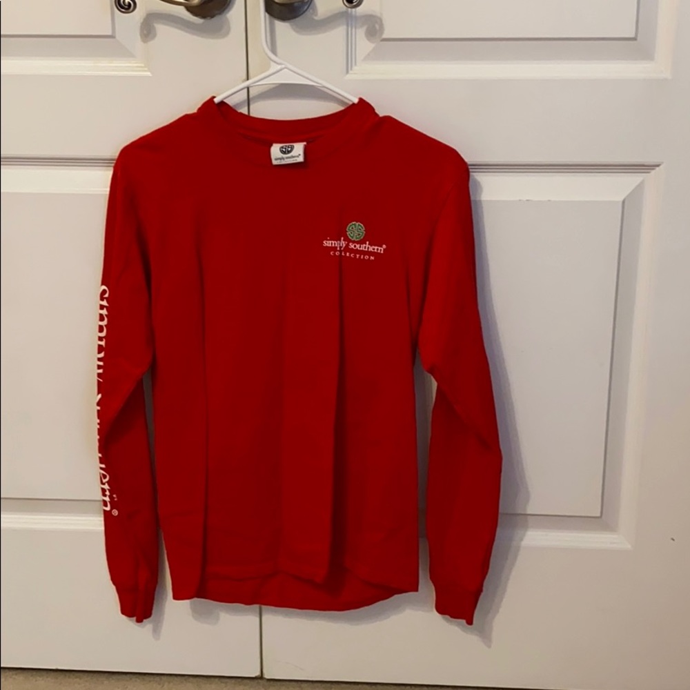 Simply southern Christmas long sleeve T-shirt